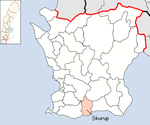 Skurup Municipality in Scania County